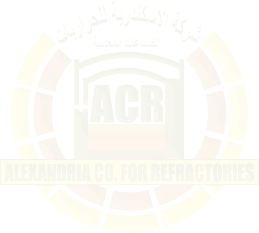 ALEXANDRIA CO. FOR REFRACTORIES ACR تﺎﻳراﺮﺤﻠﻟ ﺔﻳرﺪﻨﻜﺳﻹا ﺔﻛﺮﺷ  ﺔﻴﻧﺪﻌﻤﻟا تﺎﻋﺎﻨﺼﻟا